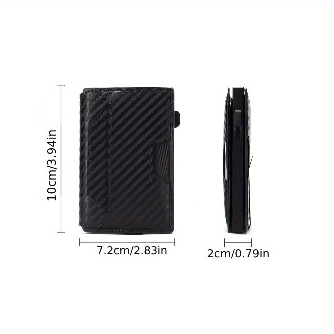 Men'S Slim RFID Blocking Wallet