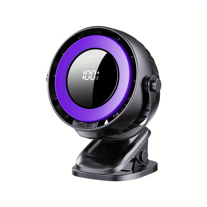 Ultra-Quiet Portable Clip-On Fan