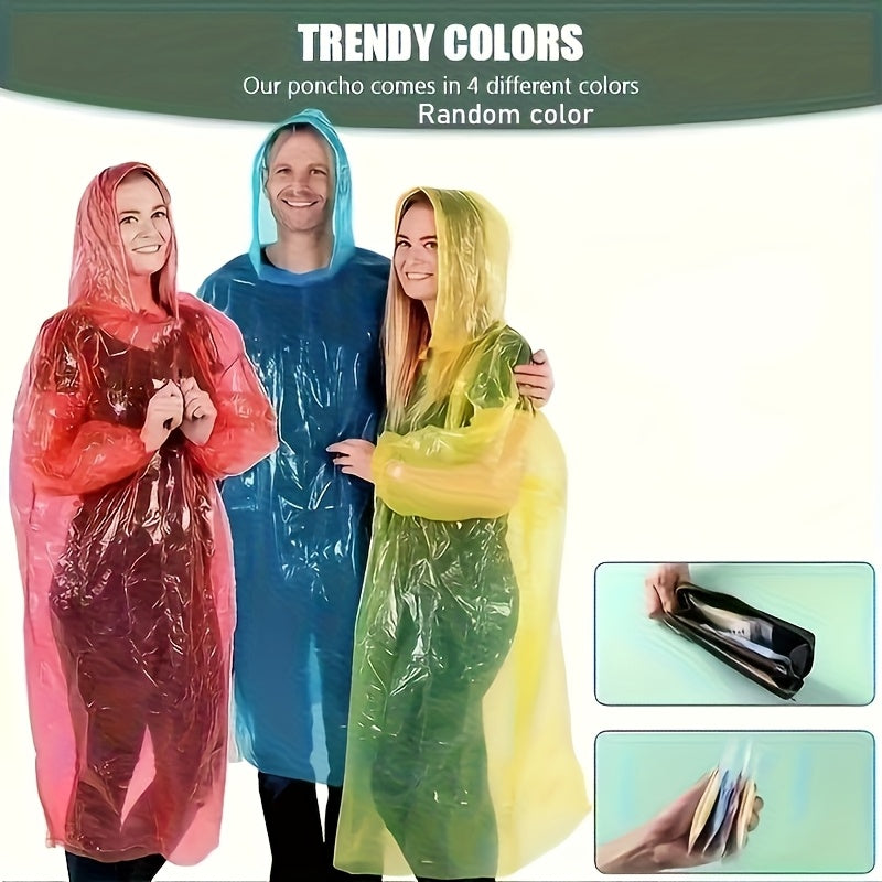 100pcs Unisex Raincoat