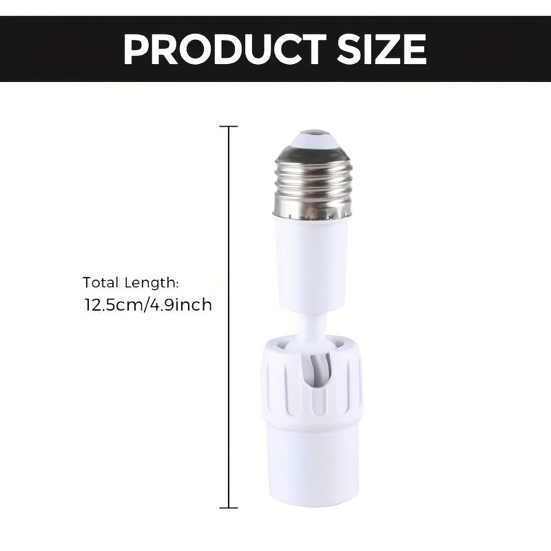 Universal E27 flexible lamp head