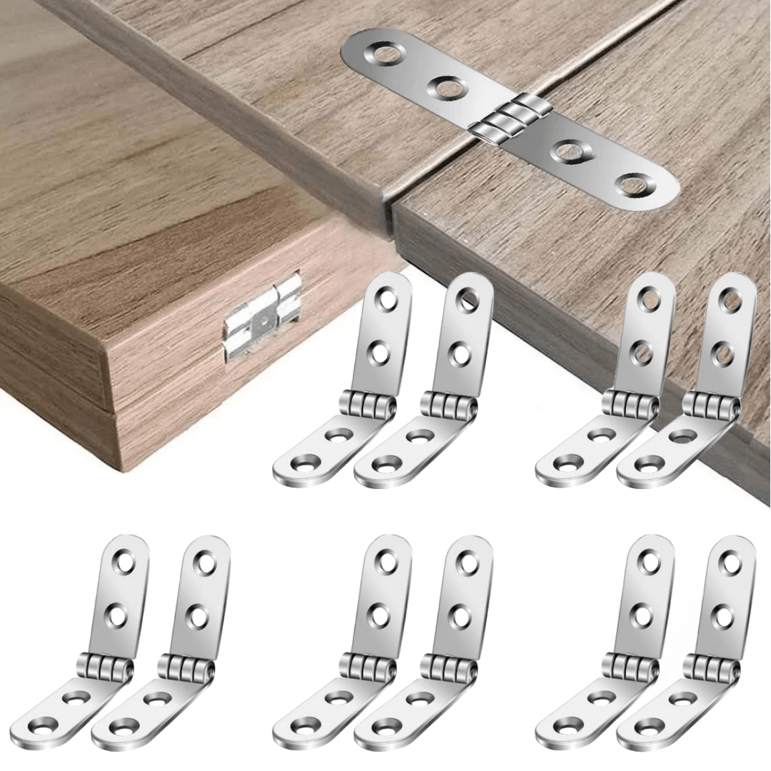 50pcs Of 180 Degree Foldable Hinge Furniture Hardware Accessories