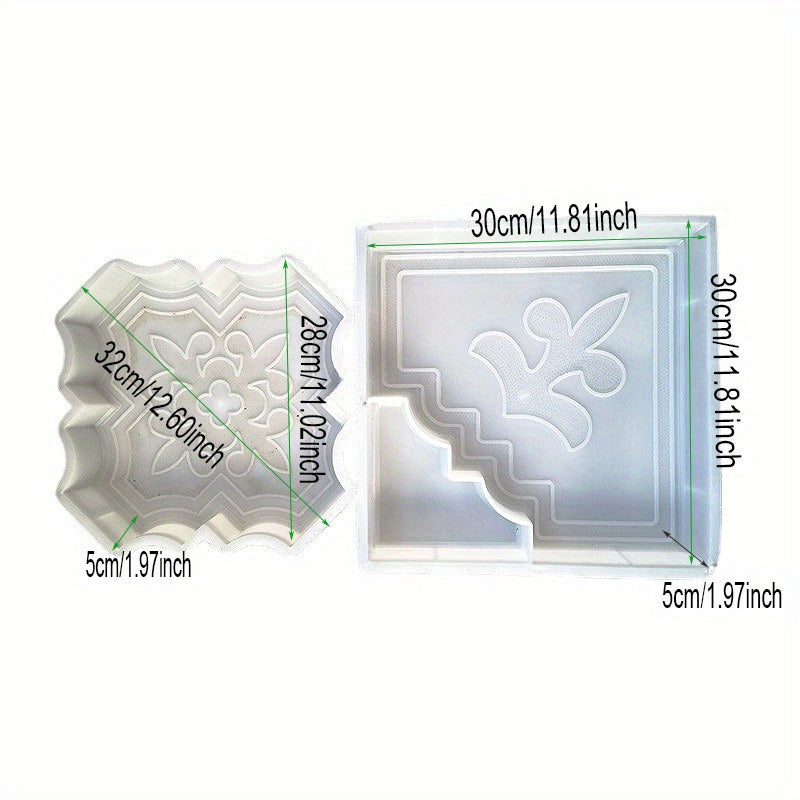 1 Set Combination Plastic Paving Mold
