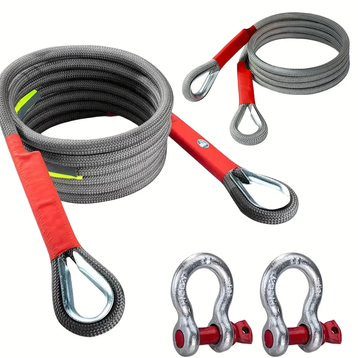 Heavy-Duty 5/9m Trailer Rope Towing Strap Recovery Kit