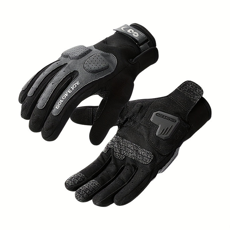 1 Pair Thick Non-Slip Professional Riding Gloves