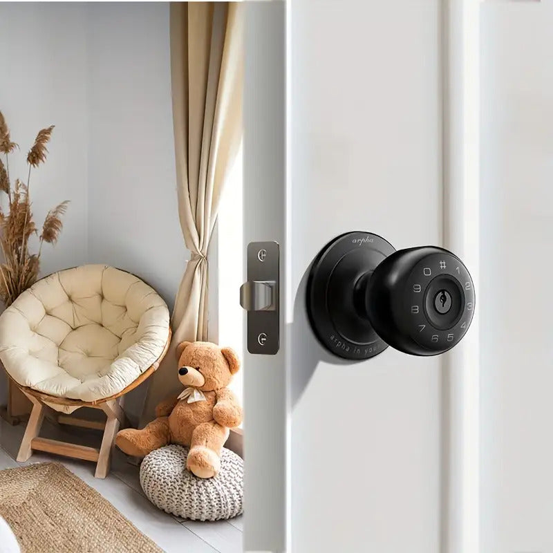 5-in-1 Smart Door Knob with Keypad