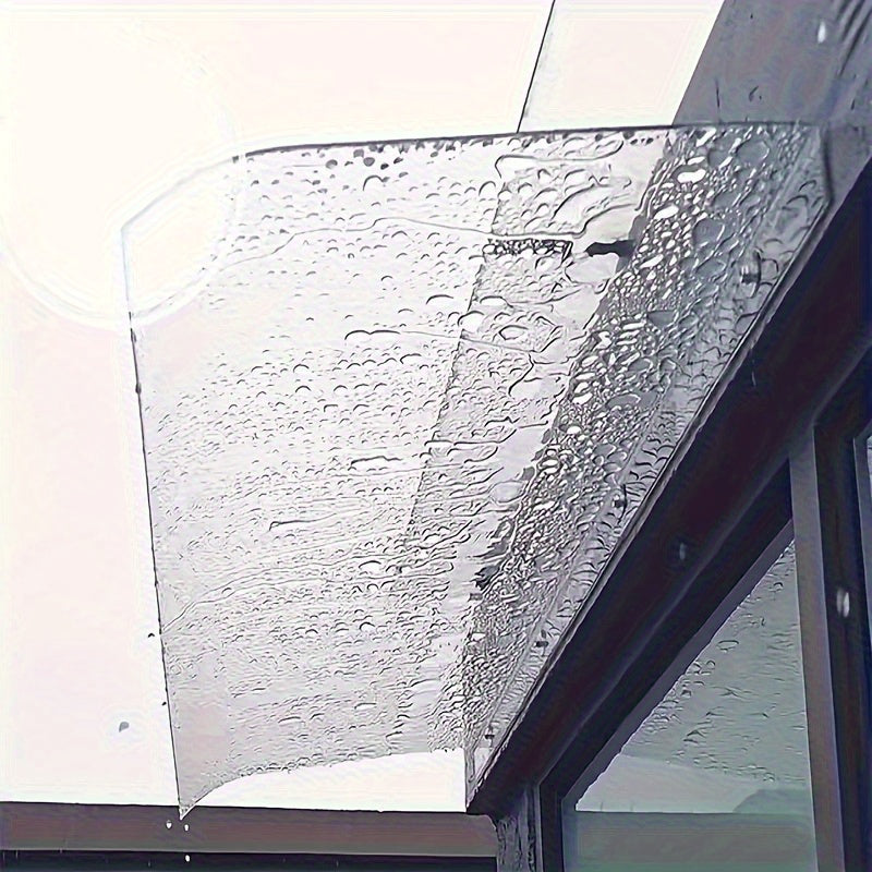 A waterproof arched canopy