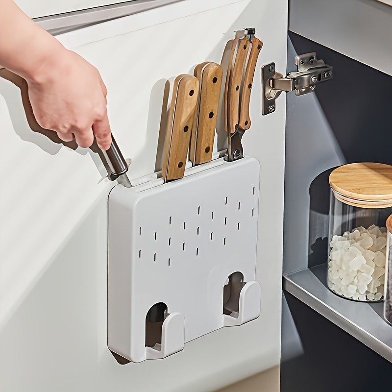 2pcs Wall-Mounted Knife Holder