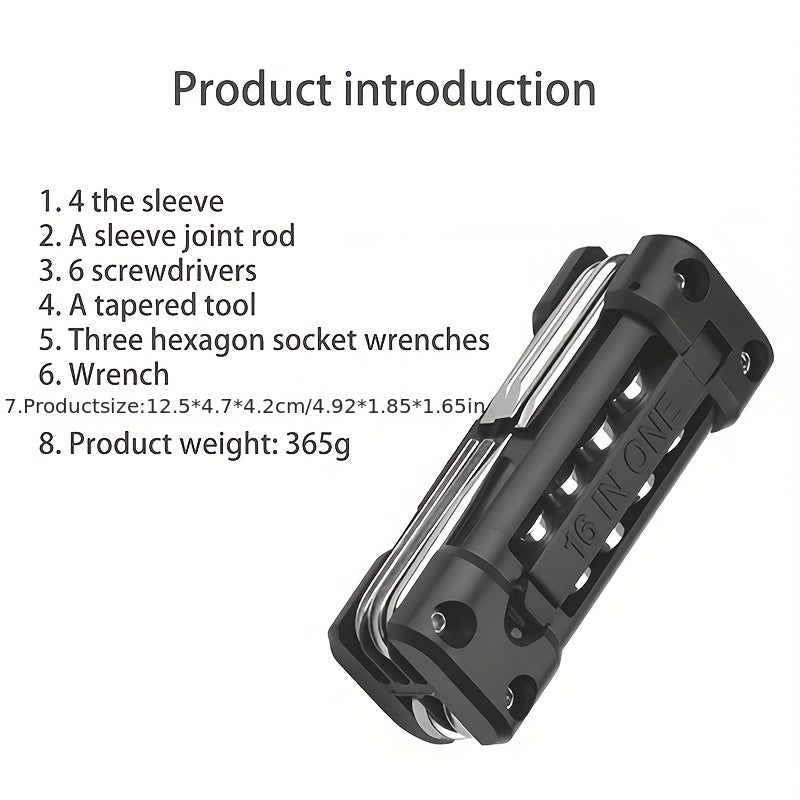 Multi-Tool for Bicycles and Motorcycles