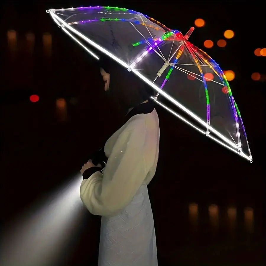 Creative LED Umbrella with Multi-Color, Multiple Modes