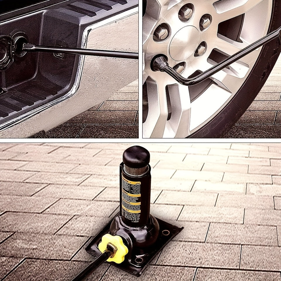 Spare tire tool for Ford F-150, tire wrench extender