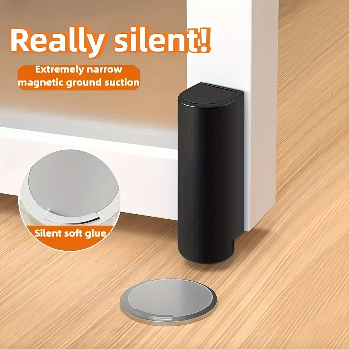 Ultra-Narrow Magnetic Door Stopper