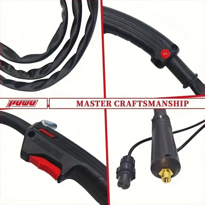 2pcs 14AK Gas-Free Self-Protection Welding Flame Gun