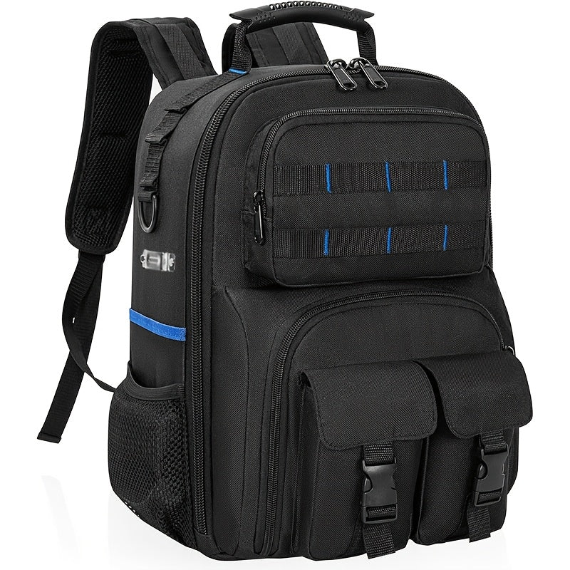 Heavy-Duty Electrician Tool Backpack