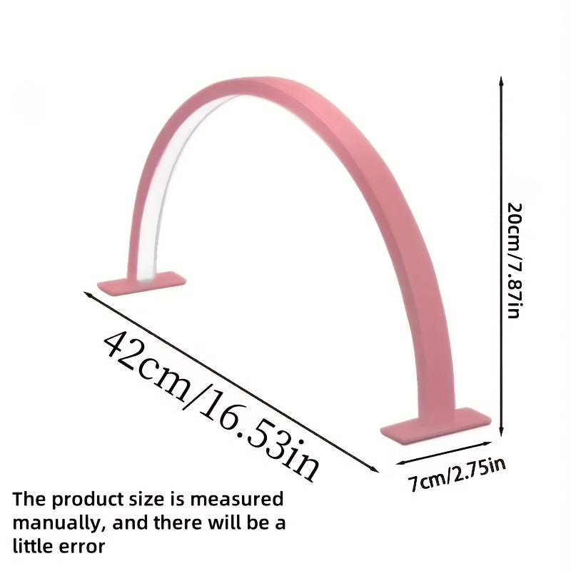 1 semi-circular desktop beauty lamp
