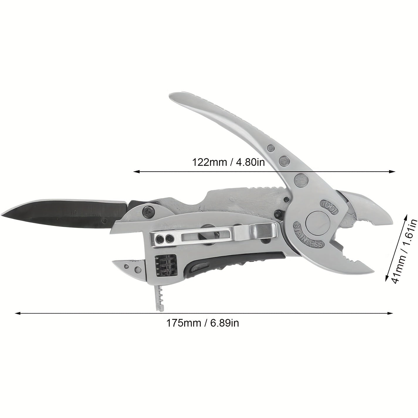 l Handheld Pocket Multi-Function Wrench Knife Tool