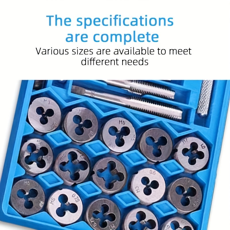 40pcs M3-M12 Multifunctional Tap and Die Set