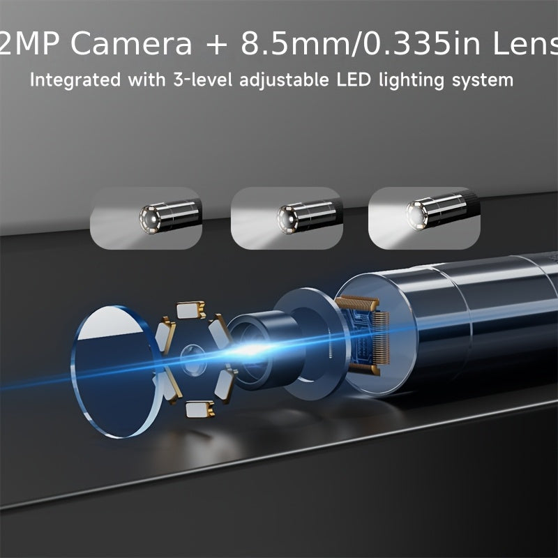 Upgraded 360° Rotating Rigid Endoscope