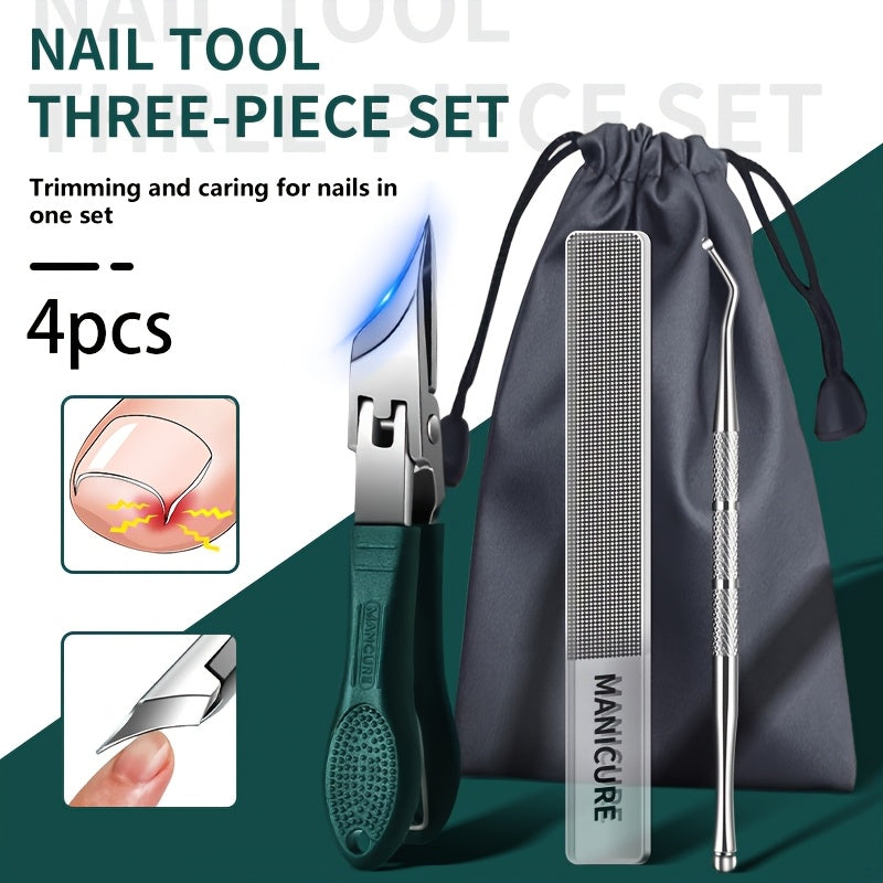 4pcs, Eagle Beak Slanted Nail Clippers
