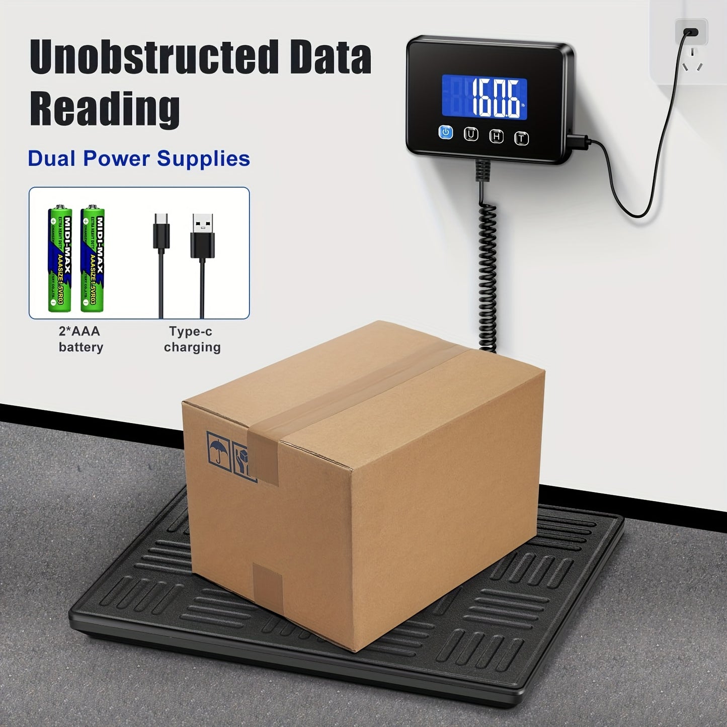 660lb Heavy-Duty Digital Scale