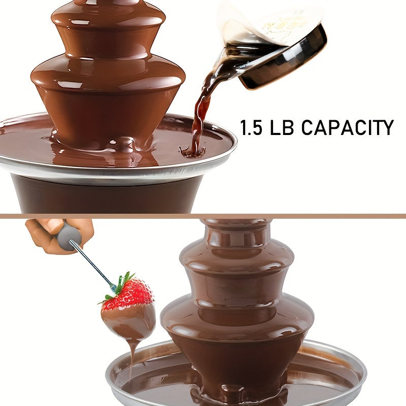 10 Oz Electric Chocolate Fondue Fountain