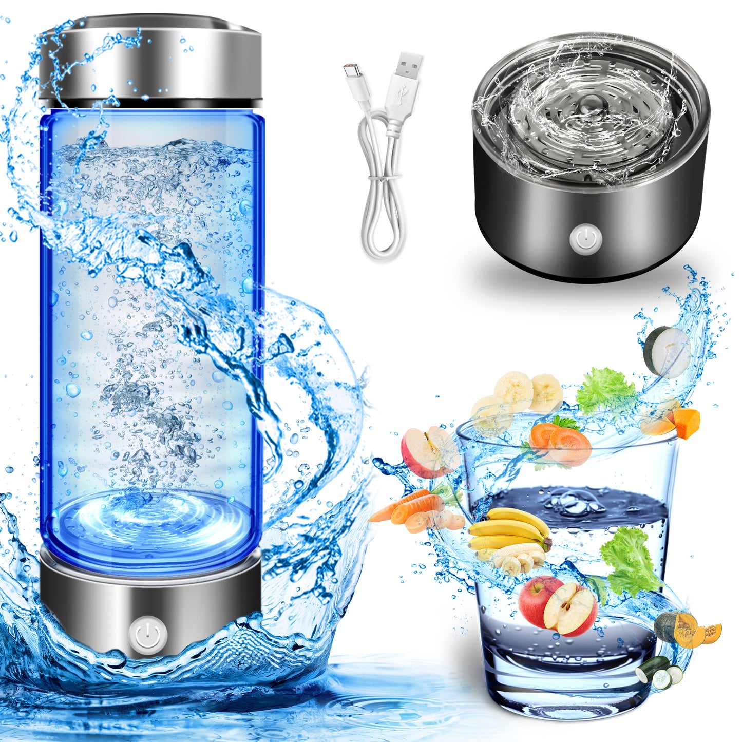 Upgrade Hydrogen Water Bottle