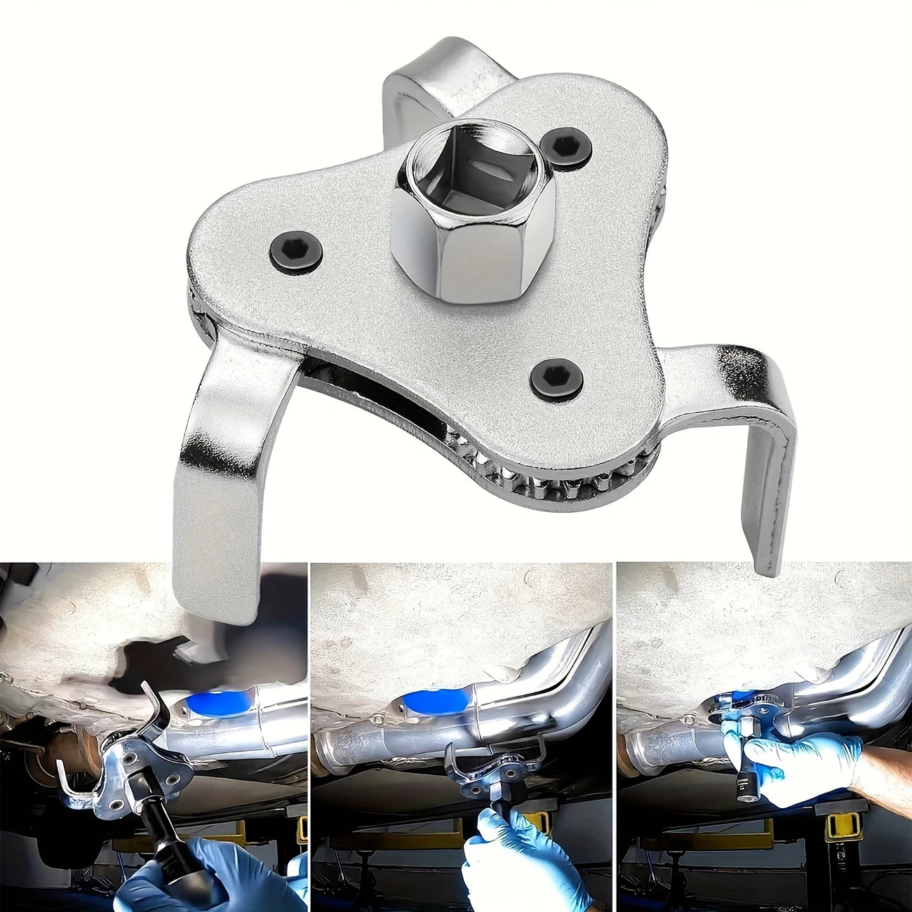 Universal Oil Filter Wrench Adjustable