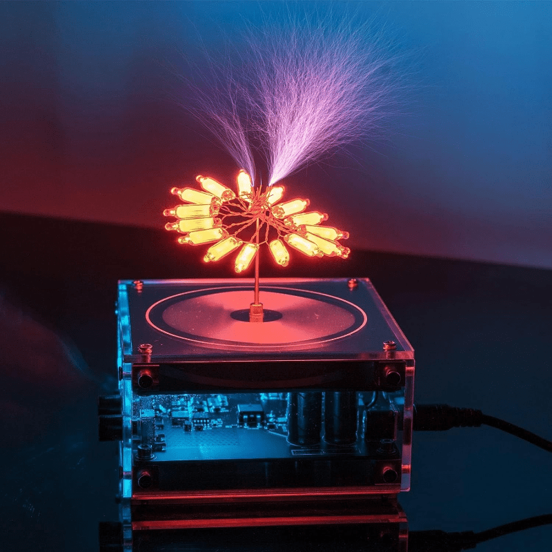 Suitable for Tesla Coil Music Speaker Plasma Storm Cool Desktop Gadget