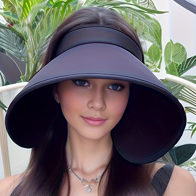 Summer Women's full-face sunshade hat