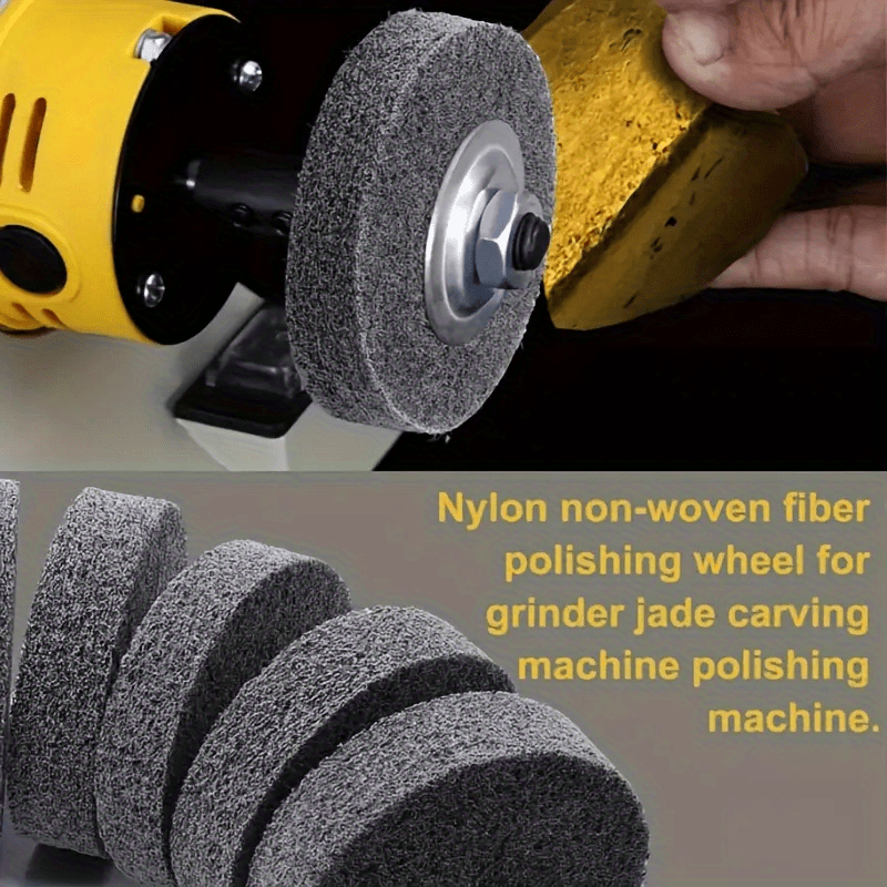 6 3-inch fiber polishing wheels