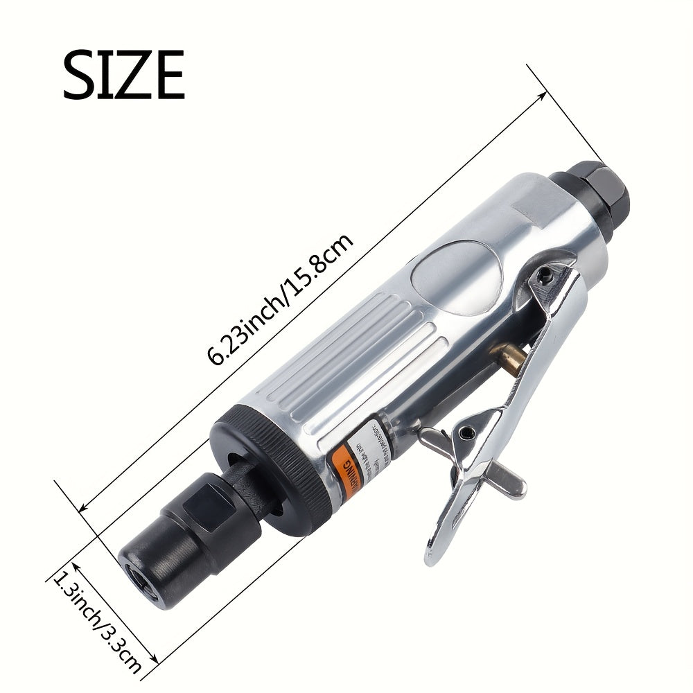 Heavy-Duty Compact Air Die Grinder with Accessories