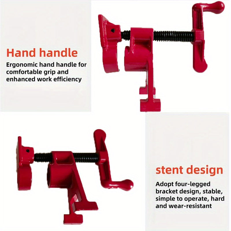 Heavy-Duty Cast Iron Pipe Clamps