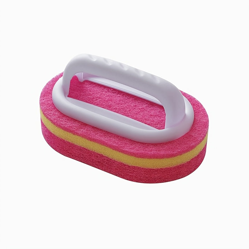 10pcs Cleaning Brush Sponges with Handles