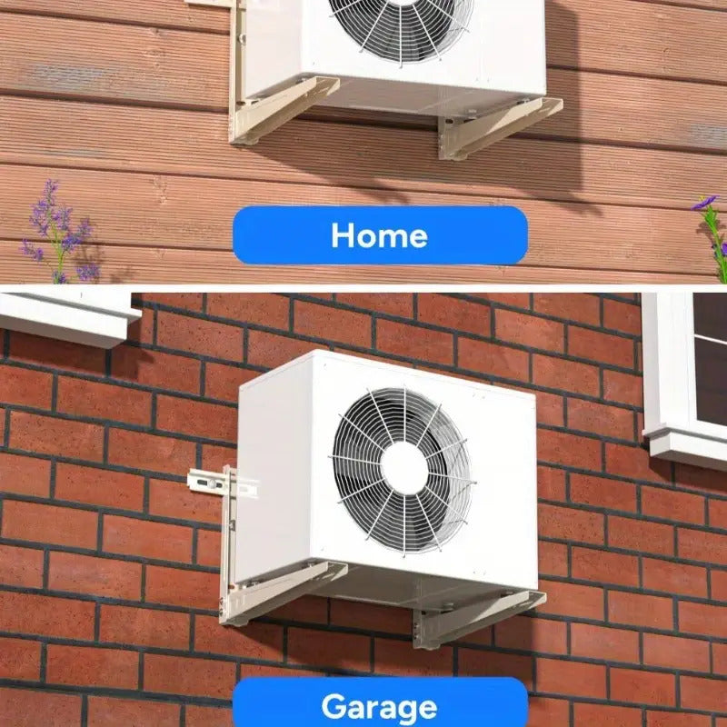 Air conditioning outdoor unit accessory bracket