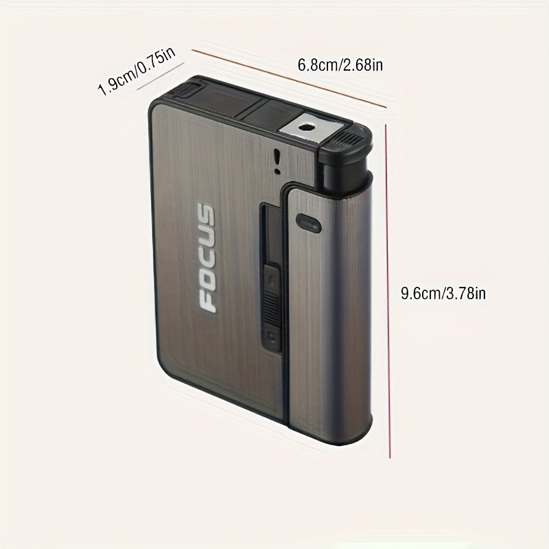 2pcs Portable Cigarette Case