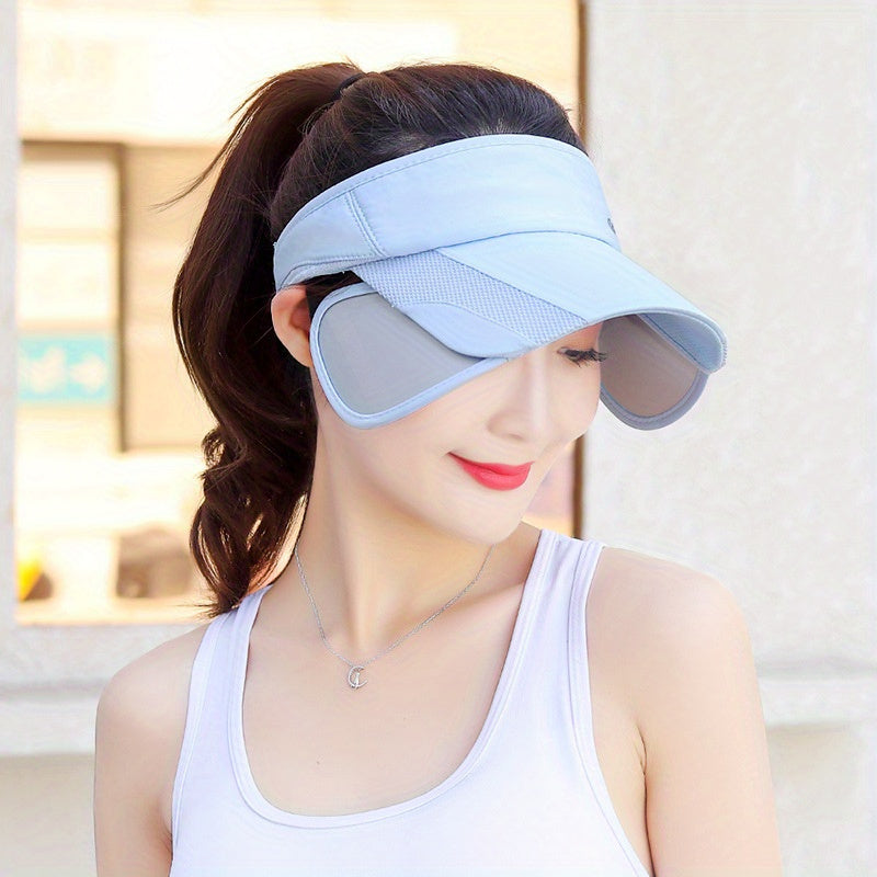 A Summer Outdoor Sports Sunshade Cap
