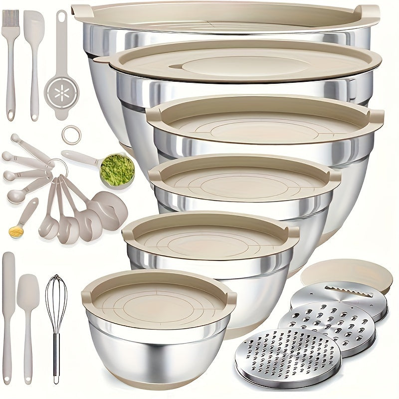 Stainless Steel Mixing Bowl Set