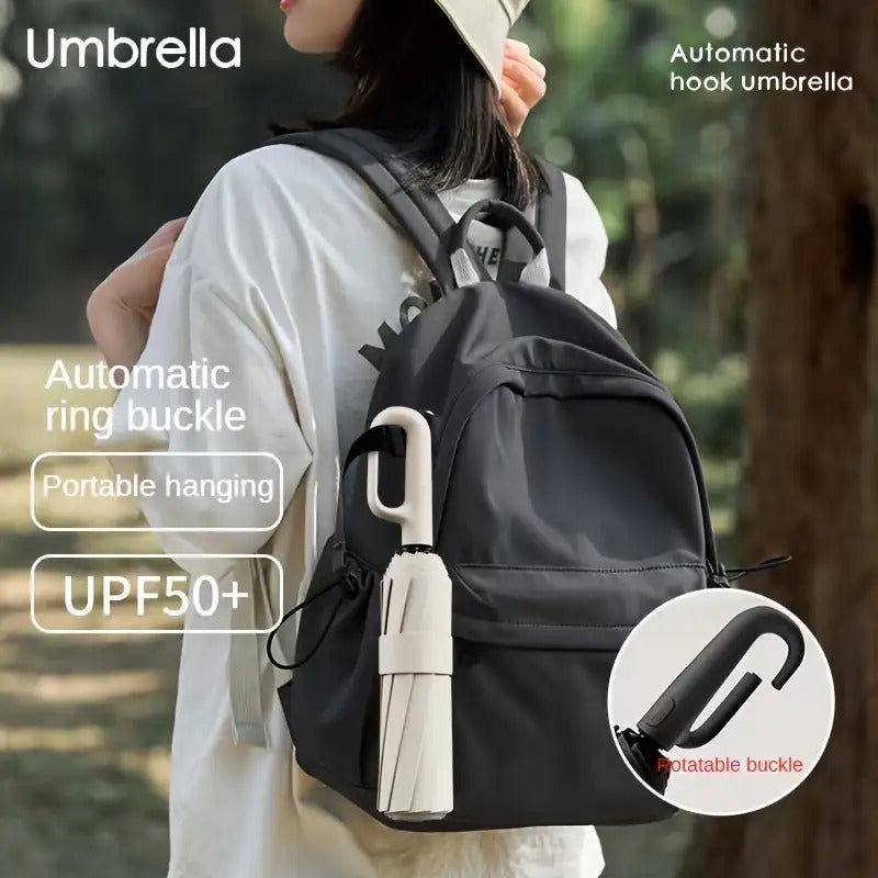 Automatic Umbrella with 10-Rib Windproof Design