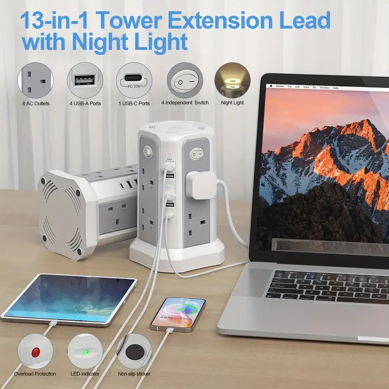 Surge Protector Tower