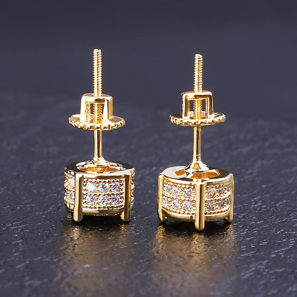 Two pairs of Moissanite Earrings