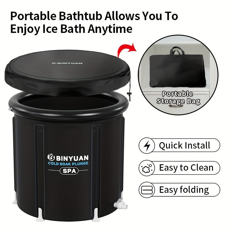 100 Gallon Cold Tub,Hot And Cold Dual-use Bathtub