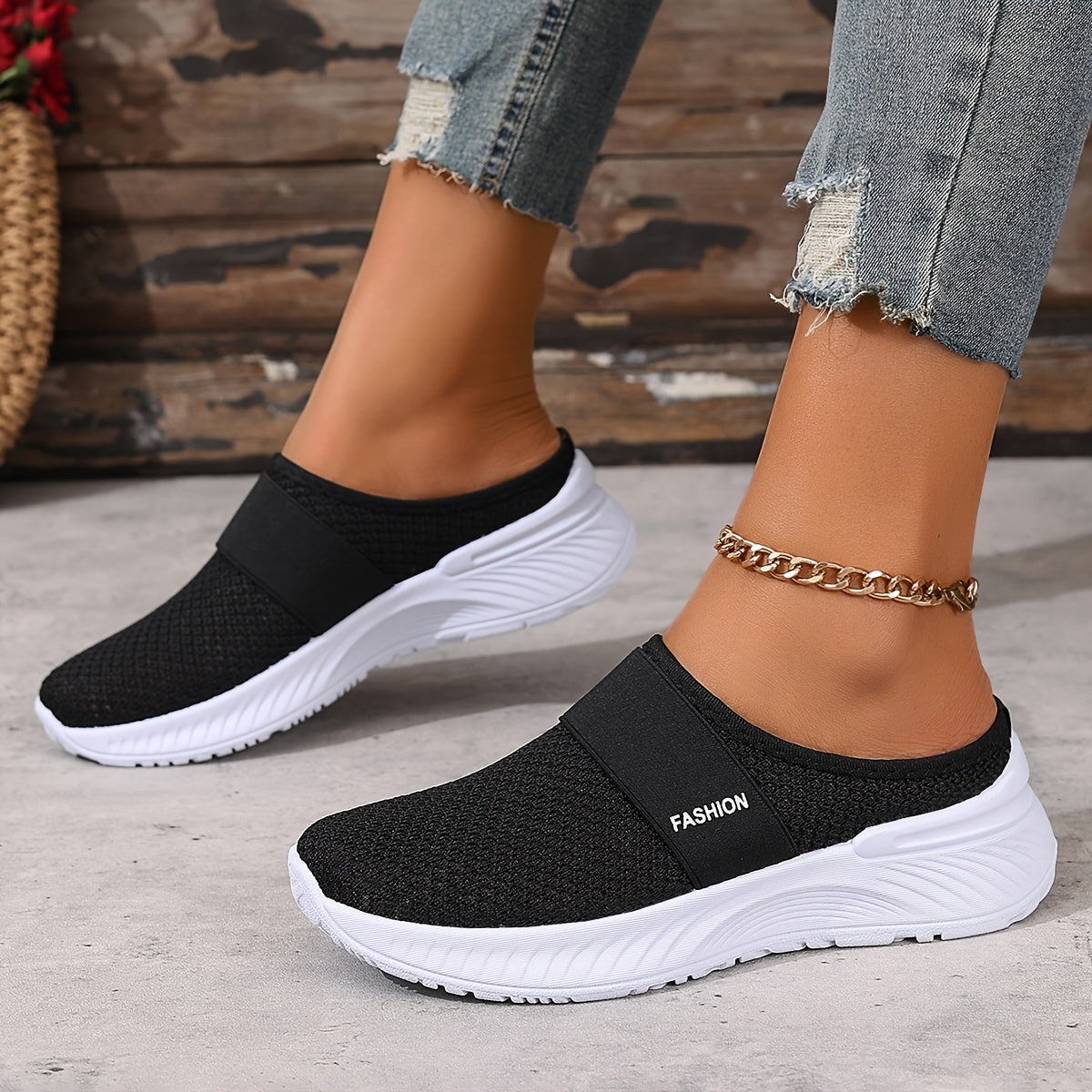 Summer Breathable Mesh Upper Shoes
