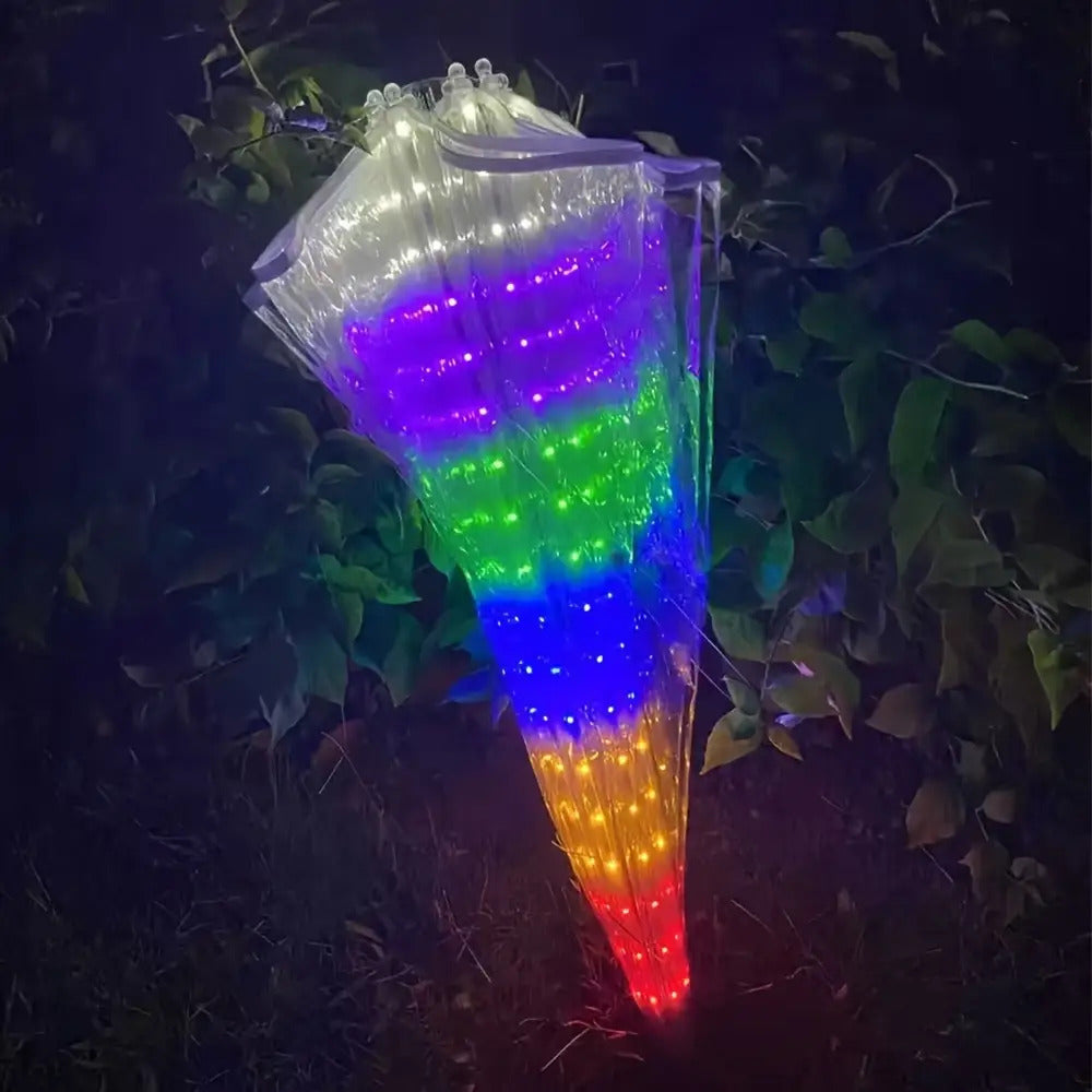 Creative LED Umbrella with Multi-Color, Multiple Modes