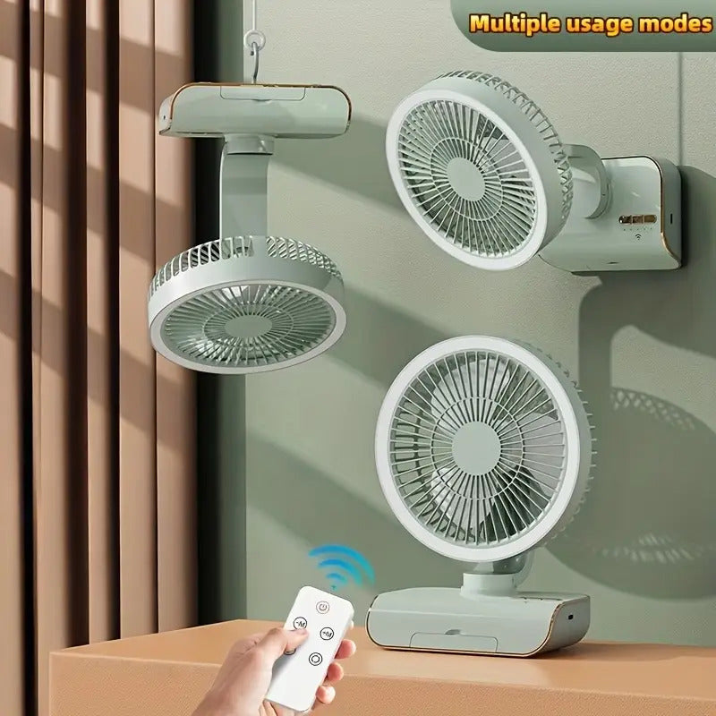 4000mAh 5-Speed Rechargeable Portable Fan