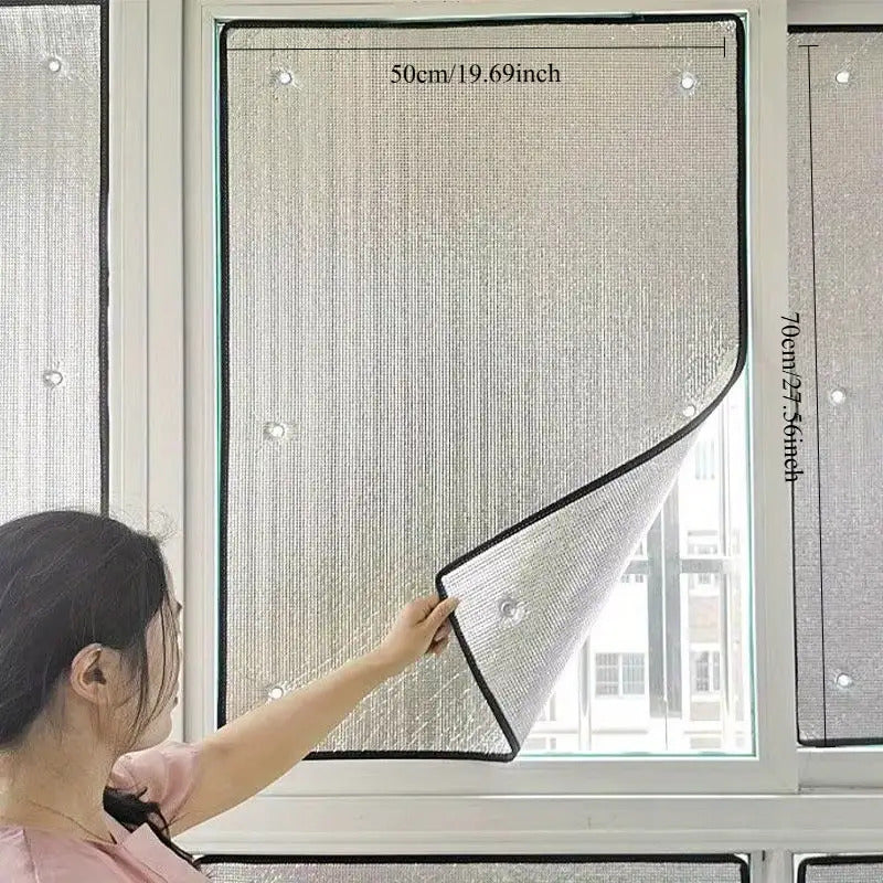 UV Protection Aluminum Foil Blackout Window Film
