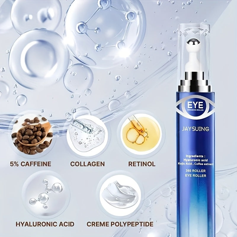 Two Packs of Peptide Moisturizing Eye Cream Roller