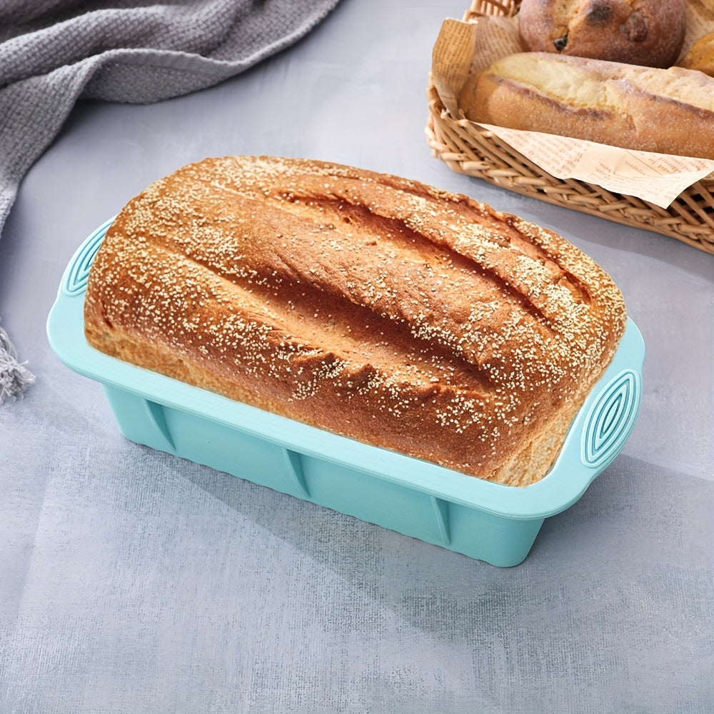 6pcs Silicone Kitchen Baking Pan, Nonstick Silicone Baking Pan, Silicone Cake Mold