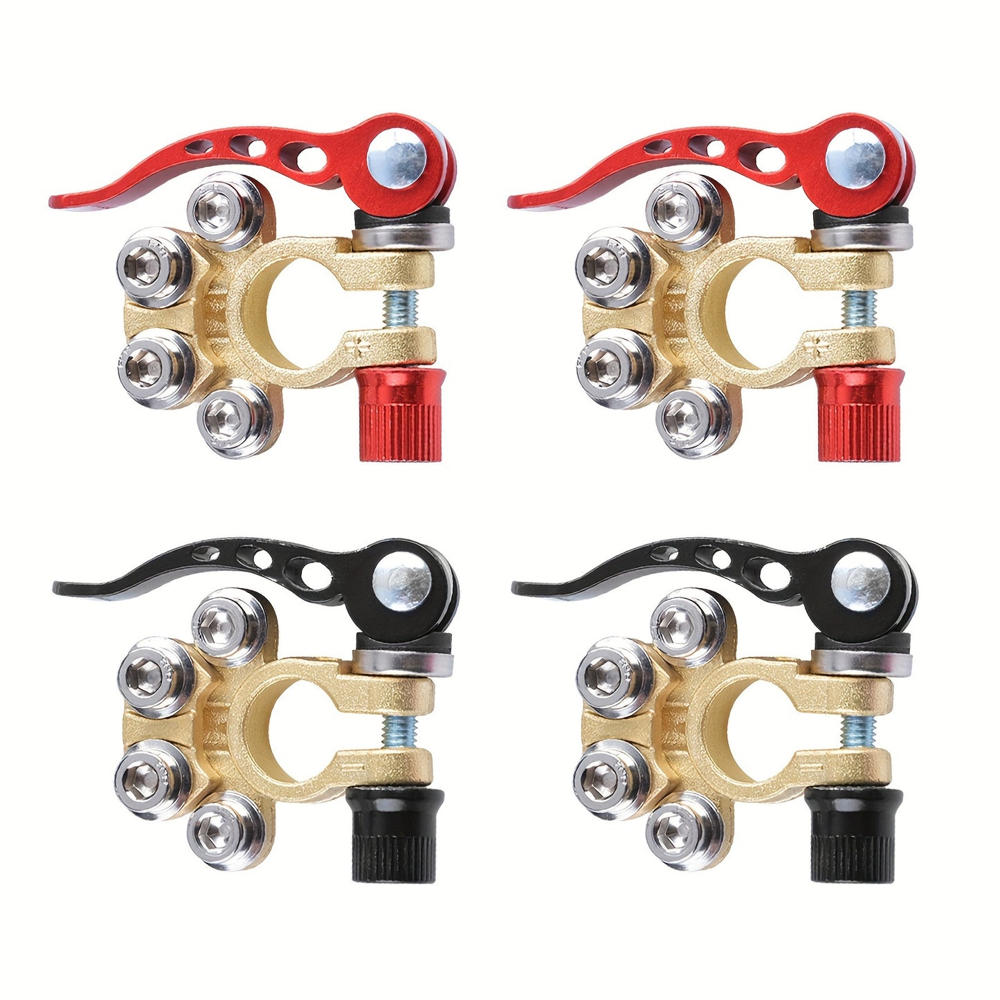 4pcs Zinc Alloy Quick Release Disassembly Clip