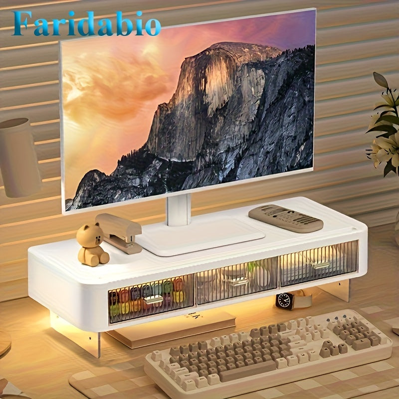 1pc Adjustable Monitor height stand