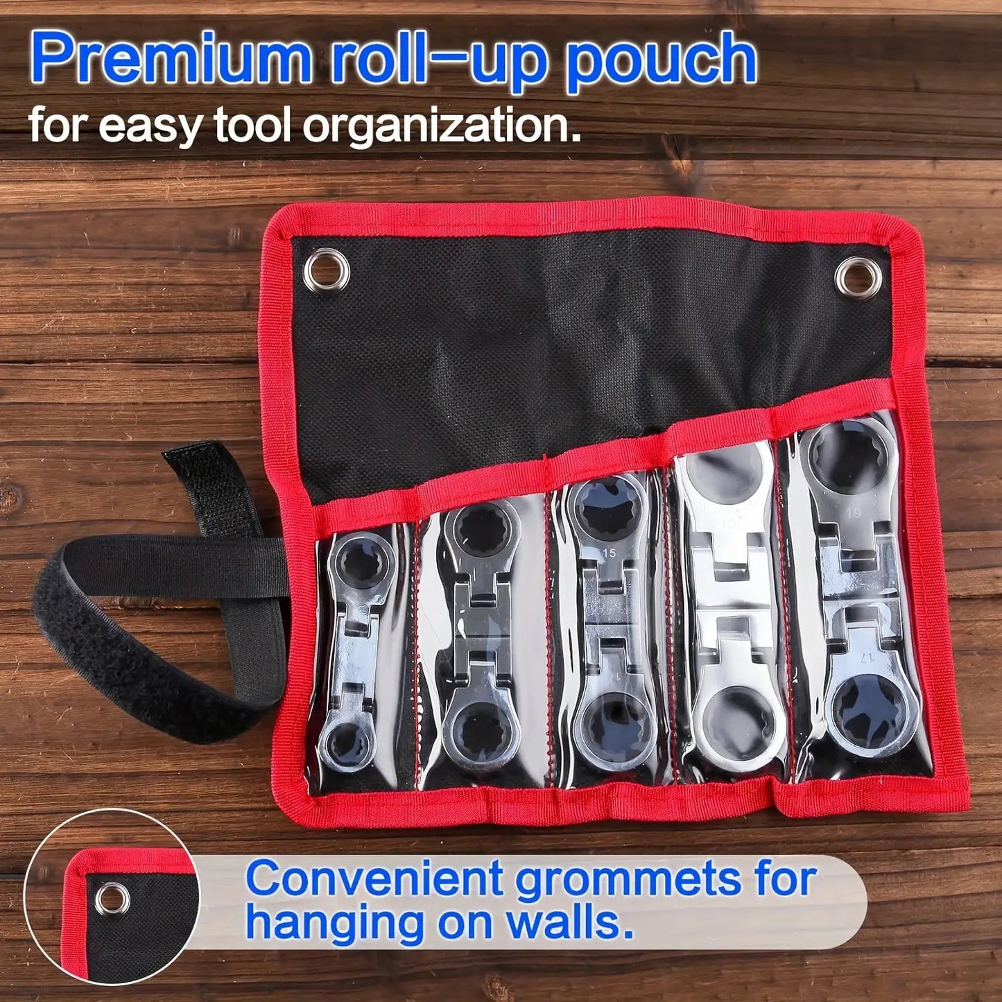 Industrial Grade 1pc Multi-functional Mini Ratchet Wrench