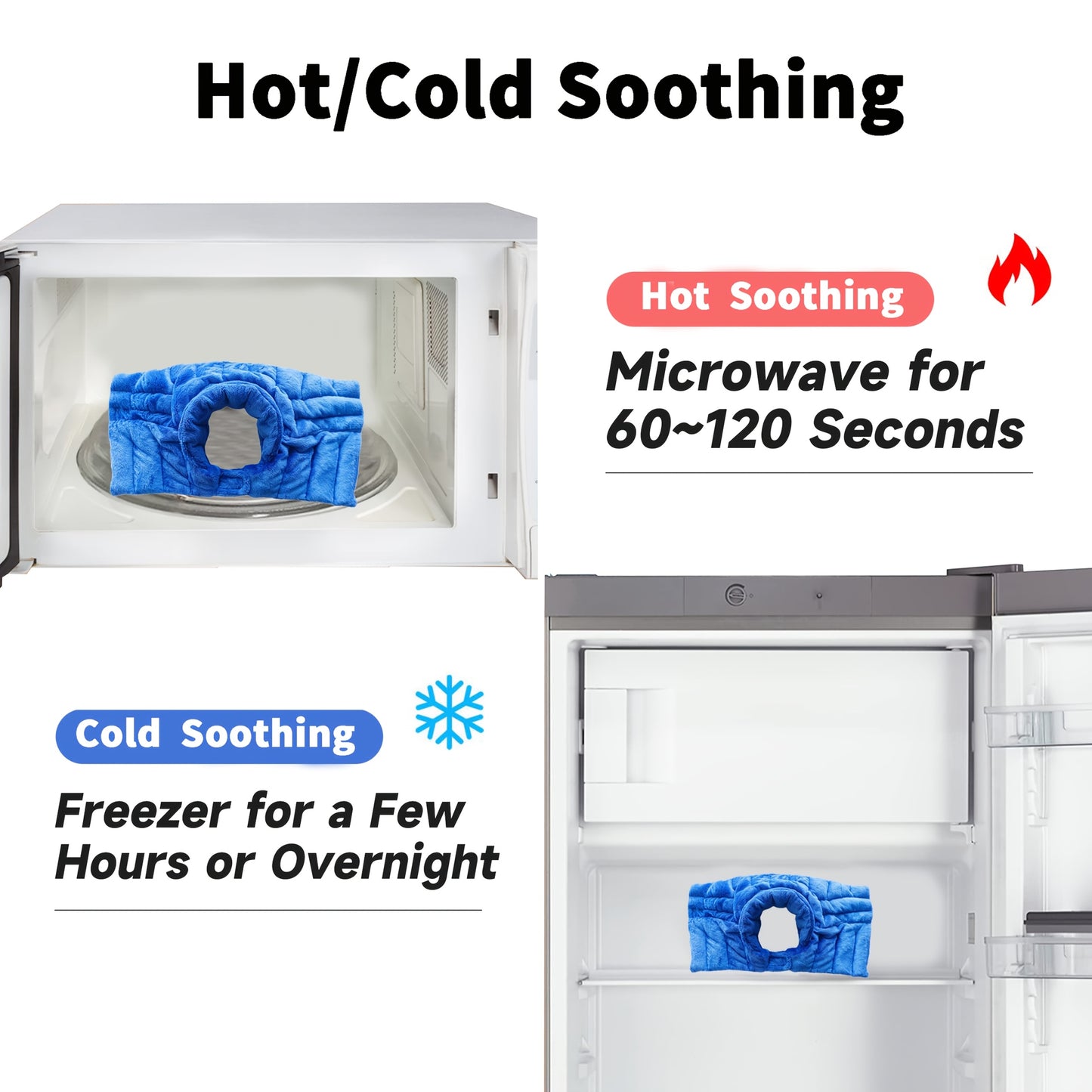 1 piece of microwaveable neck and shoulder cushion
